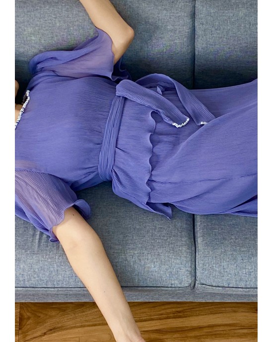 EDEERA DRESS in Slate Gray  EDEERA DRESS in Slate Gray