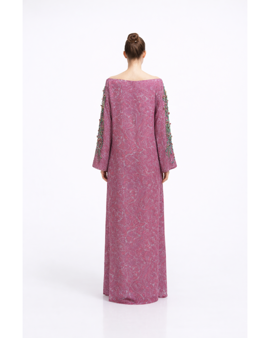 eid ayou batik kaftan