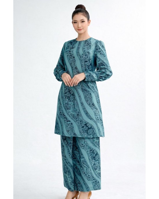 GEMERSIK Modern Kurung - Emerald 