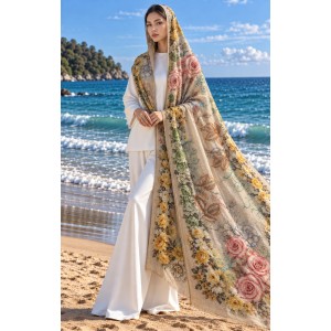 ENGLISH GARDEN SHAWL