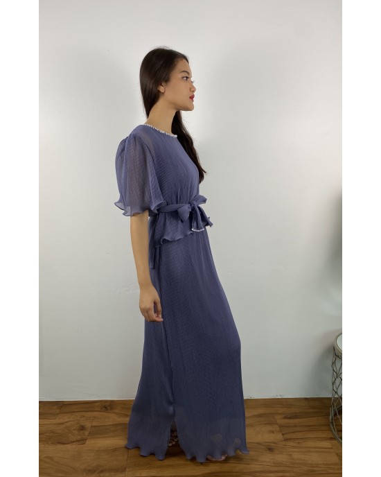 EDEERA DRESS in Slate Gray  EDEERA DRESS in Slate Gray