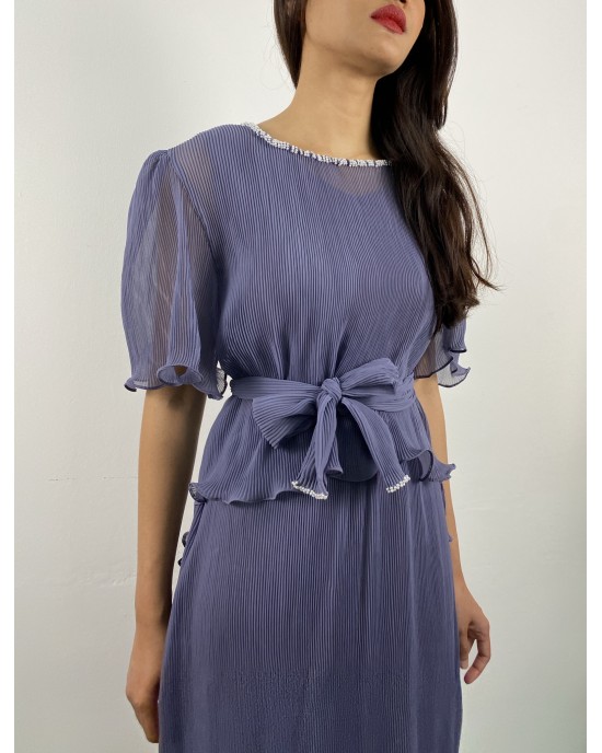EDEERA DRESS in Slate Gray  EDEERA DRESS in Slate Gray