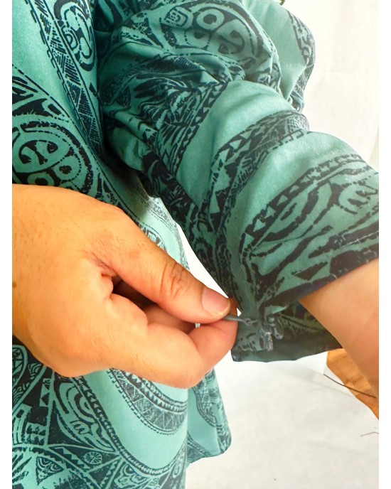 GEMERSIK Modern Kurung - Emerald  GEMERSIK Modern Kurung - Emerald