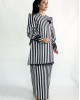 GEMERSIK Modern Kurung - Batik Stripy 
