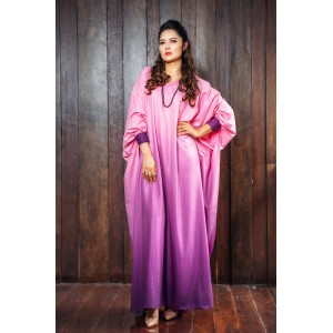SHAQIQA Kaftan Dress - Pink Ombre