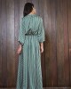 RAEA Long Dress - Green Geo RAEA Long Dress - Green Geo